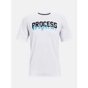 Under Armour EMBIID TALKER TEE Pánské triko 1361970-100 White M