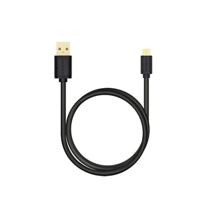 Adatkábel AXAGON AM10QB - 2 méter MicroUSB konektorral és gyorstöltéssel, Black