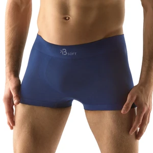 Boxerky s kratší nohavičkou Bamboo Soft  lékořice  M/L