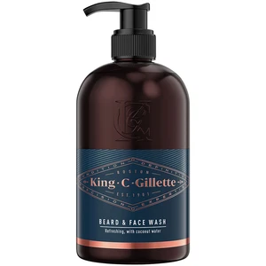 King C. Gillette Beard & Face Wash šampón na bradu 350 ml