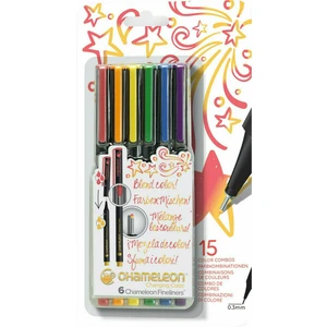 Chameleon Fineliner Primar 6 ks