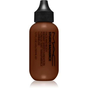 MAC Cosmetics Studio Radiance Face and Body Radiant Sheer Foundation lehký make-up na obličej a tělo odstín N8 50 ml