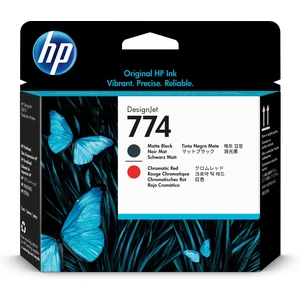 HP originálna tlačová hlava P2V97A, HP 774, matte black/chromatic red, 1ks, HP DesignJet Z6810