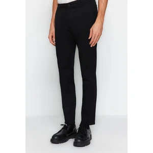 Trendyol Black férfi slim fit Chino nadrág