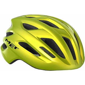 MET Idolo Lime Yellow Metallic/Glossy UN (52-59 cm) Cască bicicletă