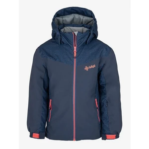 Girls ski jacket Kilpi JENOVA-JG dark blue