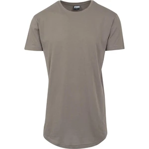 Army Green T-Shirt in the Shape of a Long Tee