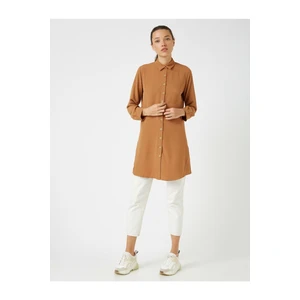 Koton Tunic - Brown - Regular fit