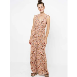 Pink Floral Overall CAMAIEU - Women