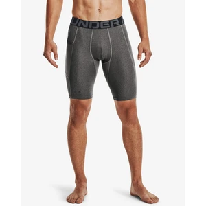 Under Armour HG Armour Lng Shorts Pánské kompresní šortky 1361602-090 Carbon Heather S