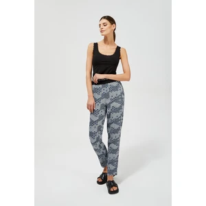 Printed trousers