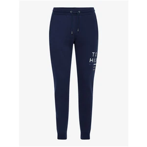 Tommy Hilfiger Wrap Around Graphic Sweatpants Dark Blue Men's Sweatpants - Men's