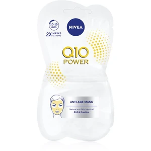 Nivea Visage Q10 Plus vyhlazující maska proti vráskám 2x7.5 ml