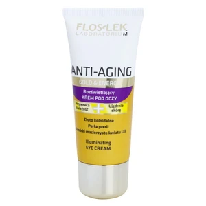 FlosLek Laboratorium Anti-Aging Gold & Energy rozjasňujúci očný krém 30 ml