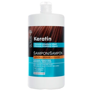 Dr. Santé Keratin regenerační a hydratační šampon pro křehké vlasy bez lesku 1000 ml