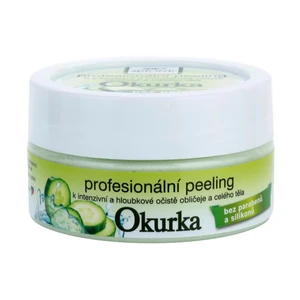 Bione Cosmetics Care hĺbkovo čistiaci peeling uhorka 200 g