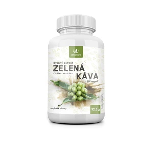 Allnature Zelená káva 1000 mg 60 kapslí