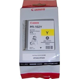 Canon PFI-102Y žltá (yellow) originálna cartridge