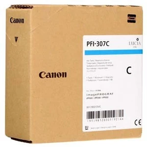 Canon PFI-307C, 9812B001 azurová (cyan) originální cartridge