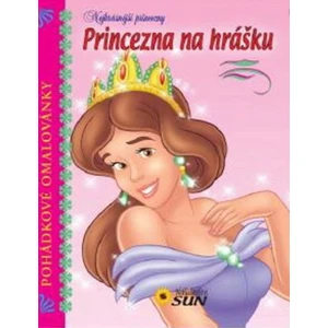 Princezna na hrášku - Pohádkové omalovánky [Papírenské zboží]