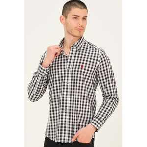 G756 DEWBERRY MEN'S SHIRT-BLACK