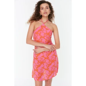 Trendyol Pink Halter Dress