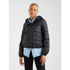 Levi&apos;s Black Women&apos;s Quilted Jacket with Hood Levi&apos;s® Edie - Women