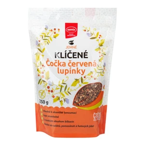 Lupienky z červenej šošovice naklíčené 250 g   SEMIX