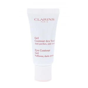 Clarins Eye Care Eye Contour Gel 20 ml očný gél pre ženy na veľmi suchú pleť; na opuchy a kury pod očami; Prírodný