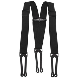 Bauer Eishockey-Schienbeinhalter Stutzenhalter und Hosenhalter Suspenders JR L/XL