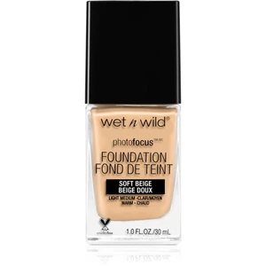 Wet n Wild Photo Focus matující fluidní make-up odstín Soft Beige 30 ml