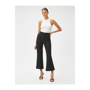 Koton Crop Trousers Spanish Leg