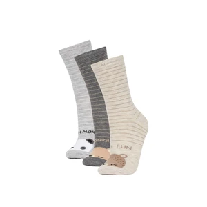 DEFACTO 3 piece Long sock