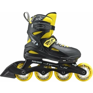 Rollerblade Fury JR Black/Yellow 33-36,5 Kolieskové korčule