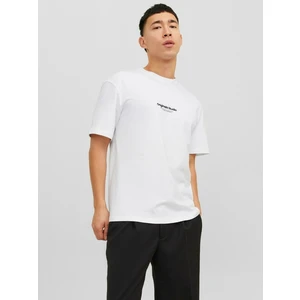 White Men's T-Shirt Jack & Jones Vesterbo - Men