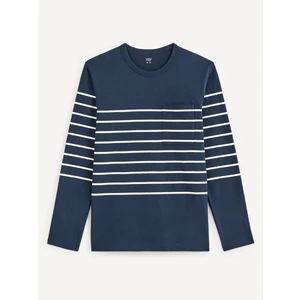 Celio Striped T-shirt Veboxmlr - Men