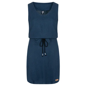 Women's dress LOAP NECLA Dark blue