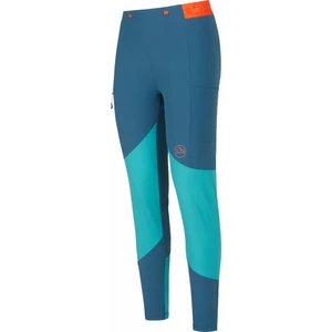 La Sportiva Outdoorové nohavice Camino Tight Pant W Storm Blue/Lagoon M