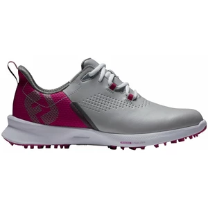 Footjoy FJ Fuel Womens Golf Shoes Grey/Berry/Dark Grey 40,5