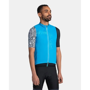 Men's cycling vest KILPI FLOW-M Blue