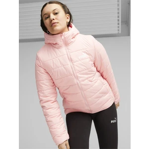 Women's Pink Winter Quilted Jacket Puma Ess Padded - Women