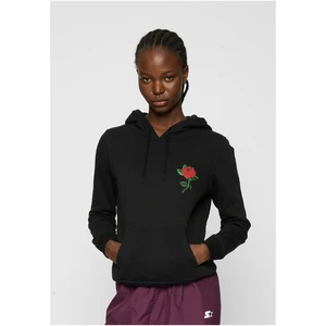 Women's Rose Hoody Black