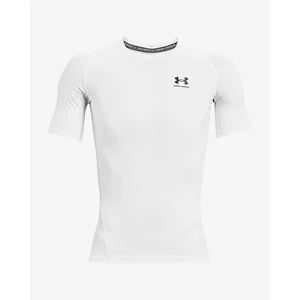 Pánské kompresní triko Under Armour HG Armour Comp SS  White  L