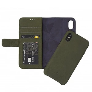 Decoded Tok Leather Detachable WalletiPhone XS/X - Green