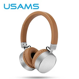 Stereo Bluetooth Headset USAMS LH, Brown