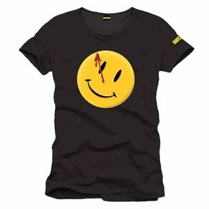 Póló Watchmen Smiley Badge Black L