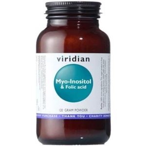 Viridian Myo-Inozitol & Folic Acid (Myo-Inozitol s kyselinou listovou) 120 g