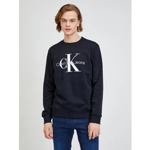 Černá pánská mikina Calvin Klein Jeans - Pánské