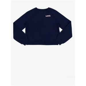 Levi's Dark Blue Girl Sweatshirt Levi's® - Girls