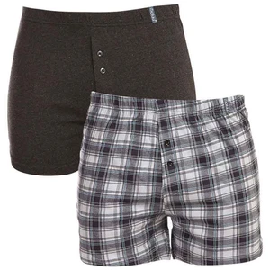 2PACK Men's Molvy Shorts Multicolor (KP-075-BBU)